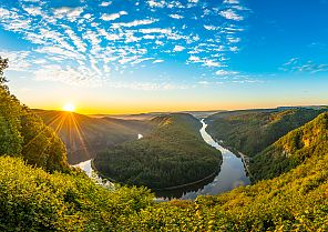 Flüsse & Kanäle im goldenen Herbst