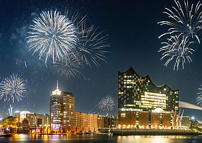 Silvester in Hamburg