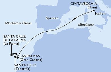 Reiseroute