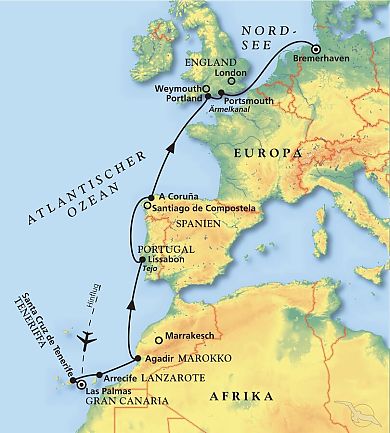 Reiseroute