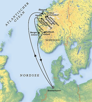 Reiseroute